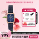 安普里奧·阿瑪尼（Emporio Armani）手表方形皮帶歐美表簡約百搭石英表經(jīng)典小綠表七夕節(jié)禮物送女友 AR11426（ 明星同款）