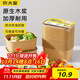 炊大皇一次性飯盒紙餐盒方形打包盒帶蓋野餐露營(yíng)加厚便當盒10只 750ml