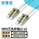 優(yōu)普連 電信級萬兆多模光纖跳線lc-lc-FC-SC-ST OM3多模雙芯尾纖 抗彎曲數(shù)據(jù)機房專用光纖線 OM3萬兆多模雙芯LC-LC 雙工頭 10米