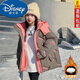 迪士尼（Disney）女童羽絨服棉服冬款2025兒童洋氣時(shí)髦冬季中大童加棉長(cháng)款厚外套 灰色 150/ZD(收藏可優(yōu)先發(fā)出)身高加10