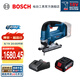 博世（BOSCH） GST 185-LI專業(yè)鋰電無刷充電式曲線鋸木工工具鋸子手電鋸木工鋸 裸機+GAL 1820充電器+4.0Ah電池