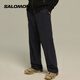 薩洛蒙（Salomon）男款 戶(hù)外運動(dòng)休閑防風(fēng)舒適透氣軟殼長(cháng)褲子 TIMBER PANTS 黑色 C25790 XL
