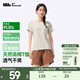 蕉下（beneunder）正肩棉質(zhì)短袖T恤女士25新款輕薄透氣休閑百搭圓領(lǐng)上衣女GP930 橡灰米 S