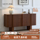 莫語巴克邊柜中古風(fēng)家具法式復(fù)古餐邊柜收納柜客廳儲(chǔ)物柜墻邊柜 巴克邊柜-北美白蠟?zāi)尽?.8米】