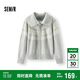森馬（Semir）針織開衫女冬費(fèi)爾島提花寬松插肩袖翻領(lǐng)2025休閑毛衫109725106002