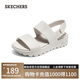 斯凱奇（Skechers）涼鞋女士夏季厚底增高涼拖鞋外穿透氣戶外溯溪鞋沙灘鞋111380