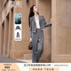 香影高級(jí)感輕職場(chǎng)西裝套裝女春秋2025新款西服外套褲子灰色兩件套 灰色 M