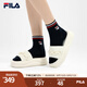 FILA 斐樂(lè )官方女鞋拖鞋SPONGE復古沙灘鞋2024夏新款時(shí)尚休閑海豚鞋 奶白-GD 36