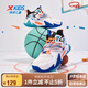 特步（XTEP）兒童童鞋街籃潮流大魔術(shù)貼時(shí)尚運(yùn)動(dòng)籃球鞋 新白色/黑/里昂藍(lán) 35碼