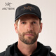 ARC'TERYX始祖鳥(niǎo) BIRD WORD TRUCKER HAT 男女同款 彎檐帽 24K BLACK/黑色 L-XL