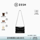 ZESH/澤尚【新品上市】留痕中號草藥包秋季包包斜挎包女單肩包 黑色