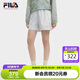 FILA 斐樂(lè)官方韓素希同款女士梭織短褲2025季時(shí)尚簡(jiǎn)約休閑寬松三分褲