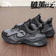 安踏（ANTA）破繭GZ休閑鞋男鞋2025秋季新款皮面厚底老爹鞋運動(dòng)鞋子男款跑步鞋 鋼灰/基礎黑/城堡灰 42