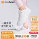 moodytiger兒童板鞋緩震耐磨2025年新品男童鞋子舒適高彈輕盈耐臟女童休閑鞋