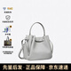 TORY BURCH【秦嵐同款】湯麗柏琦 ROMY 手提斜挎水桶包菜籃子節日禮物021灰色