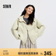 森馬（Semir）森柔棉|商場(chǎng)同款外套女純色寬松慵懶2025秋連帽夾克101525108008
