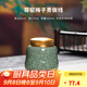 龍泉青瓷 大號葫蘆茶葉罐陶瓷家用存儲密封罐通用普洱紅茶防潮茶罐收納罐 小號-哥窯做線(xiàn)梅子青 300ml 1個(gè)
