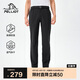 伯希和（Pelliot）戶外快干褲男士夏季運動長褲休閑彈力徒步登山褲子115214025黑L