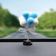 汽車(chē)擺件車(chē)載車(chē)上車(chē)內中控臺女神款內飾裝飾用品大全創(chuàng  )意可愛(ài)氣球 v款