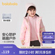 巴拉巴拉童裝女童棉服兩件套2024秋冬裝印花連帽外套潮流戶外208424106003