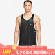 耐克NIKE男 運(yùn)動背心 籃球訓(xùn)練 柔軟舒適 DX0334-010 黑白L