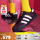 ADIDAS阿迪達(dá)斯金標(biāo)貝殼頭板鞋SUPERSTAR三葉草BLACKPINK同款休閑鞋男女 EG4959黑白 38