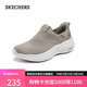 斯凱奇（Skechers）閃穿鞋女鞋夏季透氣懶人一腳蹬健步鞋軟底輕便休閑運動(dòng)鞋117508