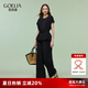 歌莉婭（GOELIA）【四面彈】歌莉婭高級松弛感穿搭套裝女夏2025超火黑色ootd三件套 00B黑色 S