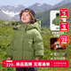 齊齊熊齊齊熊 男童羽絨服面包服兒童保暖冬裝上衣寶寶白鴨絨