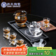 SUSHI CERAMICS茶具套裝輕奢水晶玻璃功夫茶具透明茶具大套組高檔禮盒裝