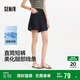 森馬（Semir）牛仔褲女遮胯顯瘦涼感直筒褲2025夏顯腿長短褲ins潮109325122002