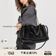 VANESSA HOGAN【曹恩齊同款】VH女包知行公文包植鞣牛皮單肩包大容量手提斜挎包