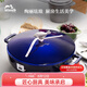 琺寶（staub）法國琺瑯鑄鐵鍋平底雙耳煲湯鍋燉鍋火鍋烹飪鍋具電磁爐通用 魚把手海鮮鍋深藍(lán)色 28cm
