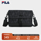 FILA【黑武士】斐樂(lè )斜挎包防潑水輕便老花背包單肩包斜挎包隨身包男包 滿(mǎn)印一-ZA XS