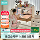 黑白調(diào)兒童S2學(xué)習(xí)桌兒童書桌學(xué)習(xí)桌椅升降桌小學(xué)生寫字桌3-18歲兒童書桌椅