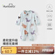 歡喜小熊男寶連體衣女寶寶秋季A類(lèi)純棉衣服嬰兒春秋無(wú)骨哈衣爬服