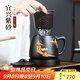 云禪尚陶紫砂杯宜興紫砂純全手工茶水分離泡茶杯子辦公家用大容量原礦禮品石瓢杯功夫茶具送禮禮盒裝 江南石瓢套杯-原礦黑泥-約500cc）