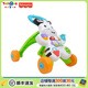 費雪（Fisher-Price）寶寶早教啟智學(xué)步車(chē)拖拉爬行手推車(chē)多功能兒童1-3歲防側翻1074414 二合一小斑馬學(xué)步車(chē)