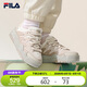 FILA 斐樂官方斑斕鞋ROSETTA女鞋板鞋2025春夏輕便厚底鞋復古休閑鞋