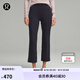 lululemon丨Smooth Fit 女士松緊腰高腰中長褲 LW6CSIS 夜幕黑 XS /4