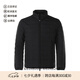 阿瑪尼（ARMANI） EA 男士聚酯纖維薄款鴨絨羽絨服外套阿瑪尼男裝 8N1BQ2 1NLRZ 0999 黑色 48 /m