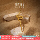 明牌珠寶七夕禮物 靈蛇系列 足金黃金沙漠圖騰蛇吊墜項(xiàng)墜AFC0589工費(fèi)350 足金吊墜 約5.24克