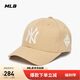 MLB帽子男女刺繡硬頂棒球帽運動四季遮陽帽3ACP8501N-50BGS-F