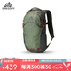 GREGORY格里高利 NANO蜂鳥 男女旅行戶外徒步背包登山包通勤雙肩背包18L 18L-火焰綠