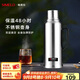SIMELO施美樂(lè )玻璃內膽保溫瓶不銹鋼外殼熱水瓶大容量暖水瓶保溫壺 全鋼壺本色 2L (不銹鋼壺身)