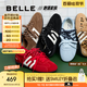 百麗（Belle）周雨彤章若楠同款方程式跑道阿甘鞋女25秋新商場同款E2L1DCM5預售 紅色【張凌赫同款】 38