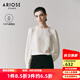 艾諾絲雅詩(shī)【商場(chǎng)同款】2025春季新品真絲燈籠袖襯衫桑蠶絲襯衣女40215034 奶油米 L
