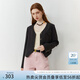 范思藍(lán)恩23FS13071韓版灰色西裝套裝女春秋季短款外套半裙兩件套 西裝 M