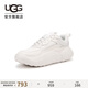 UGG春季新款舒適系帶厚底時尚老爹鞋 1166010WHT|白色38