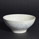 Luzerne皇家ED北歐風(fēng)釉下彩陶瓷餐貝清新銀藍(lán)色花叢 龜兔馬克杯旱餐盤碟 花叢龜兔-5寸收腳碗